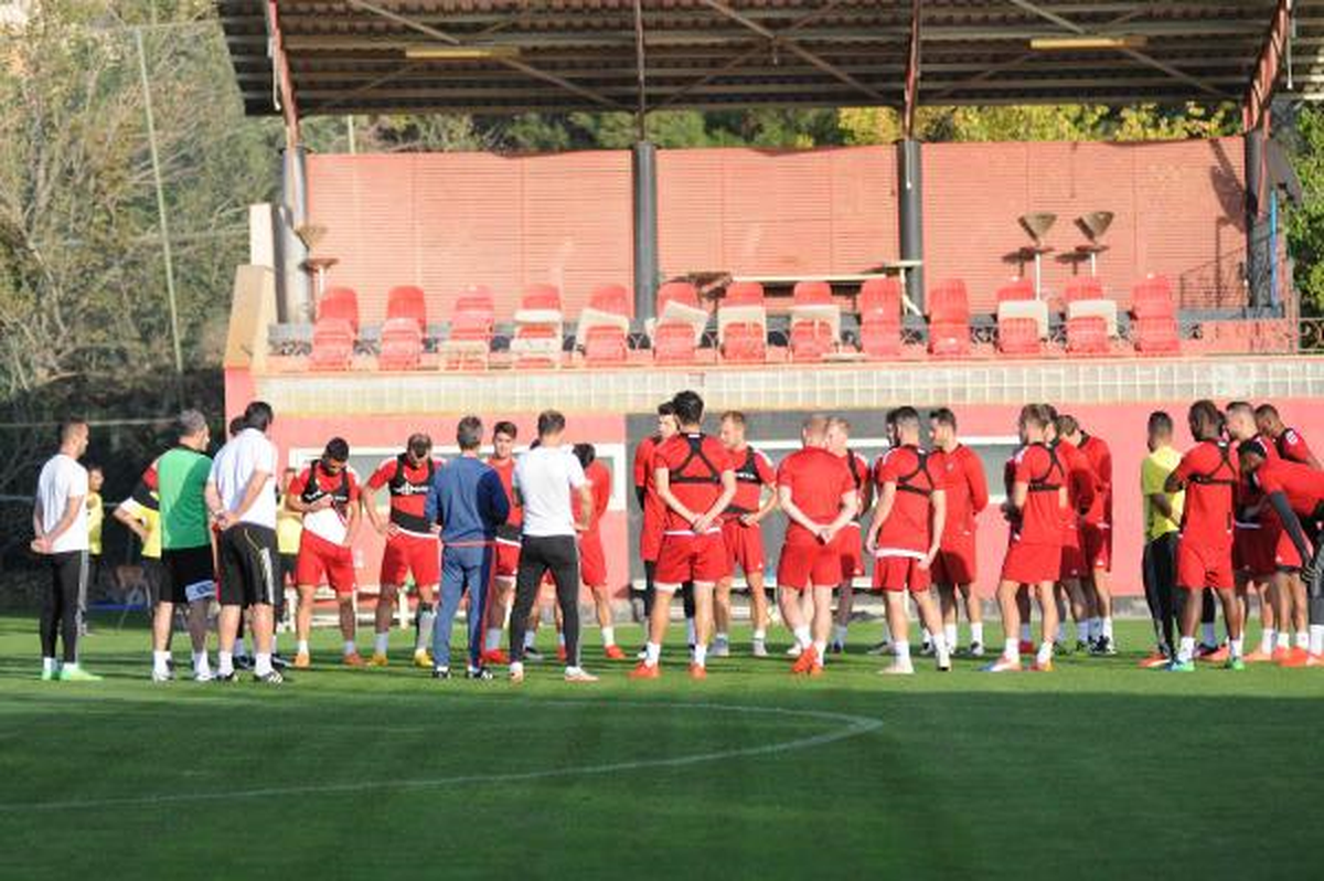 Gaziantepspor\'da, Kasımpaşa Hazırlıkları