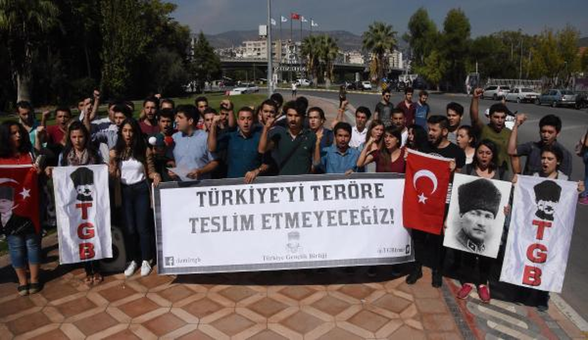 Hakkari\'deki Hain Saldırıya Tgb\'lilerden Tepki