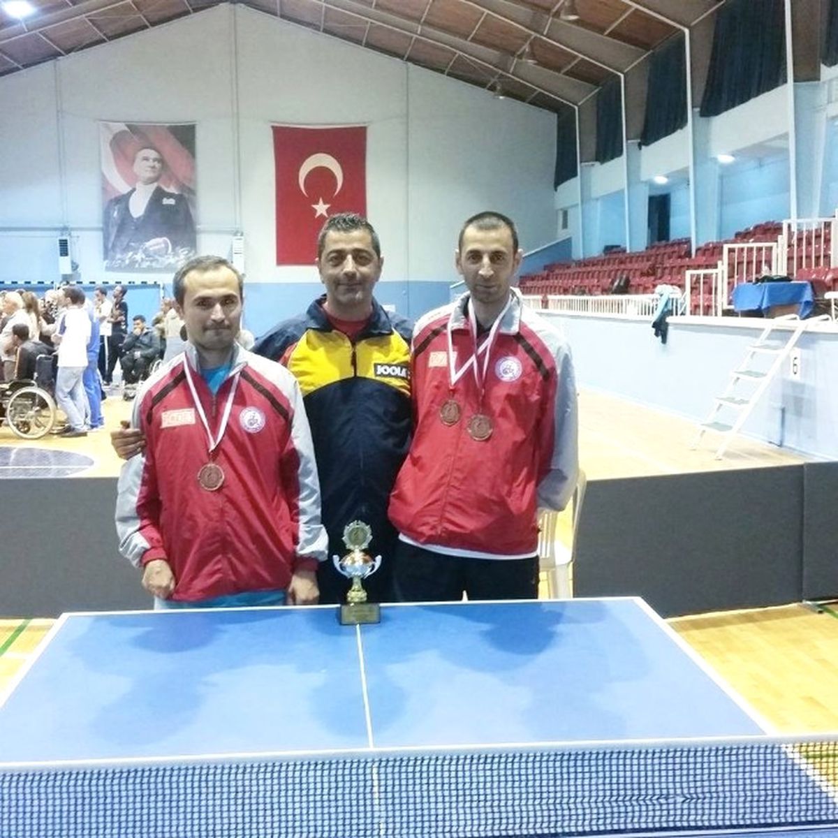 Hakkari Masa Tenisinde Türkiye Üçüncüsü Oldu