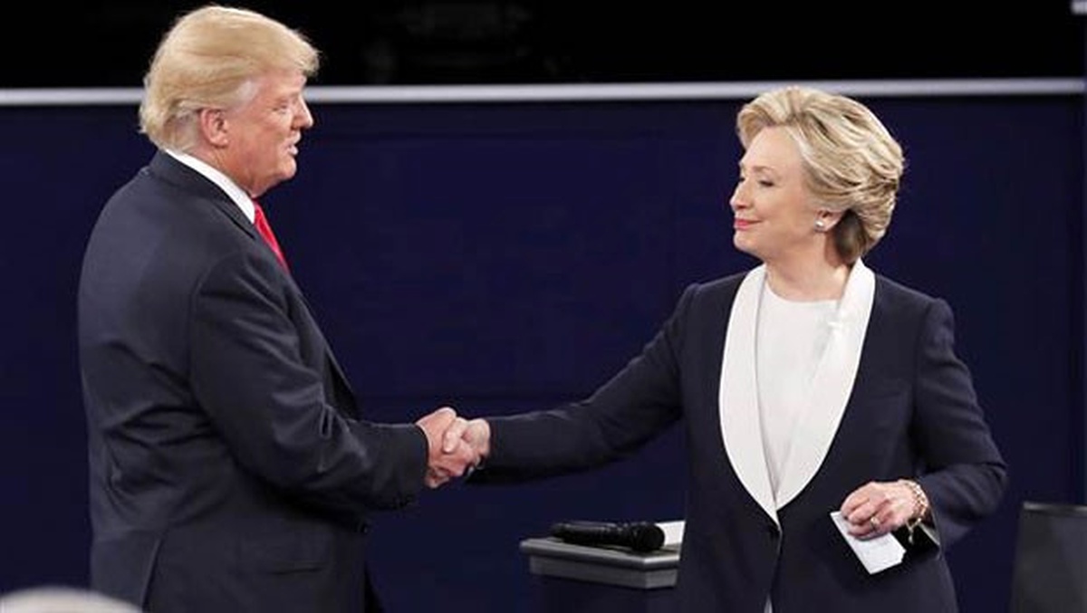 Hillary Clinton ve Donald Trump İkinci Raunda Çıktı