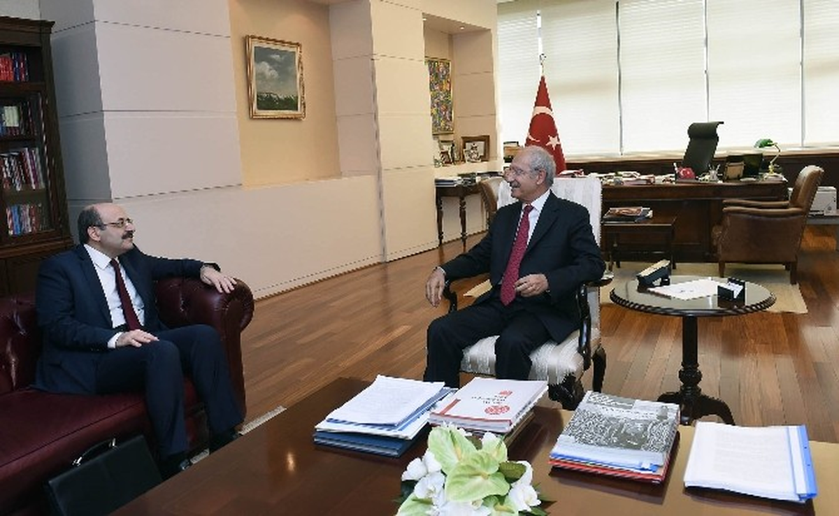 Kılıçdaroğlu, YÖK Başkanı Saraç ile Görüştü