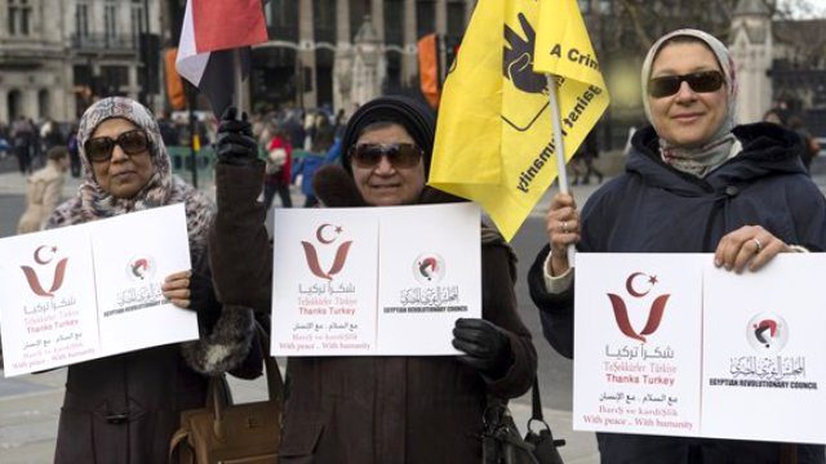 Londra\'daki Musullulardan Türkiye\'ye Teşekkür