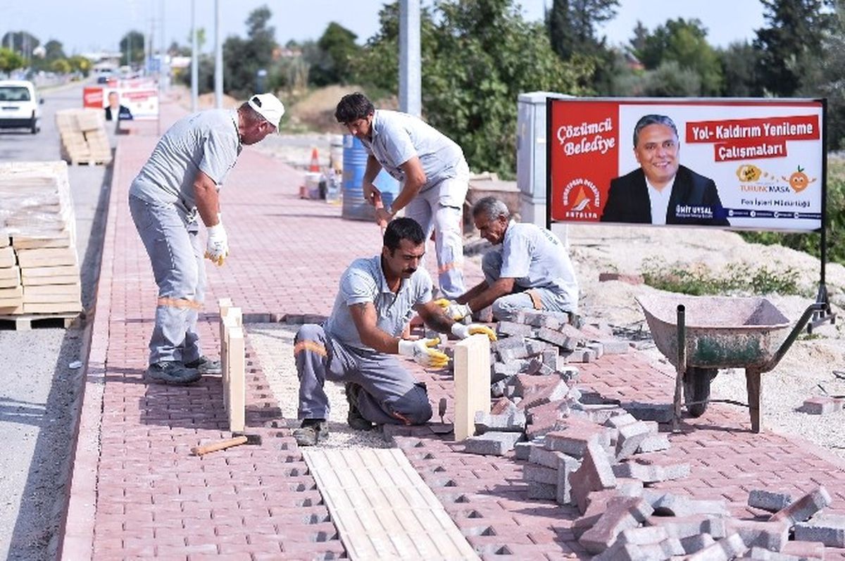 Muratpaşaya 57 Kilometrelik Engelli Şeridi