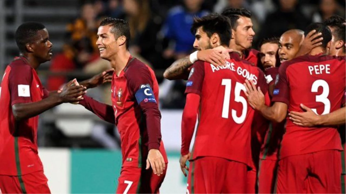 Portekiz, Faroe Adaları\'nı 6-0 Yenmeyi Başardı