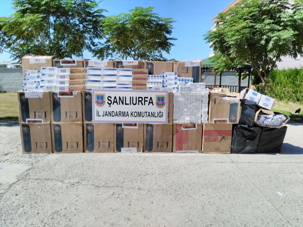 Şanlıurfa\'da Sigara Kaçakçılığı