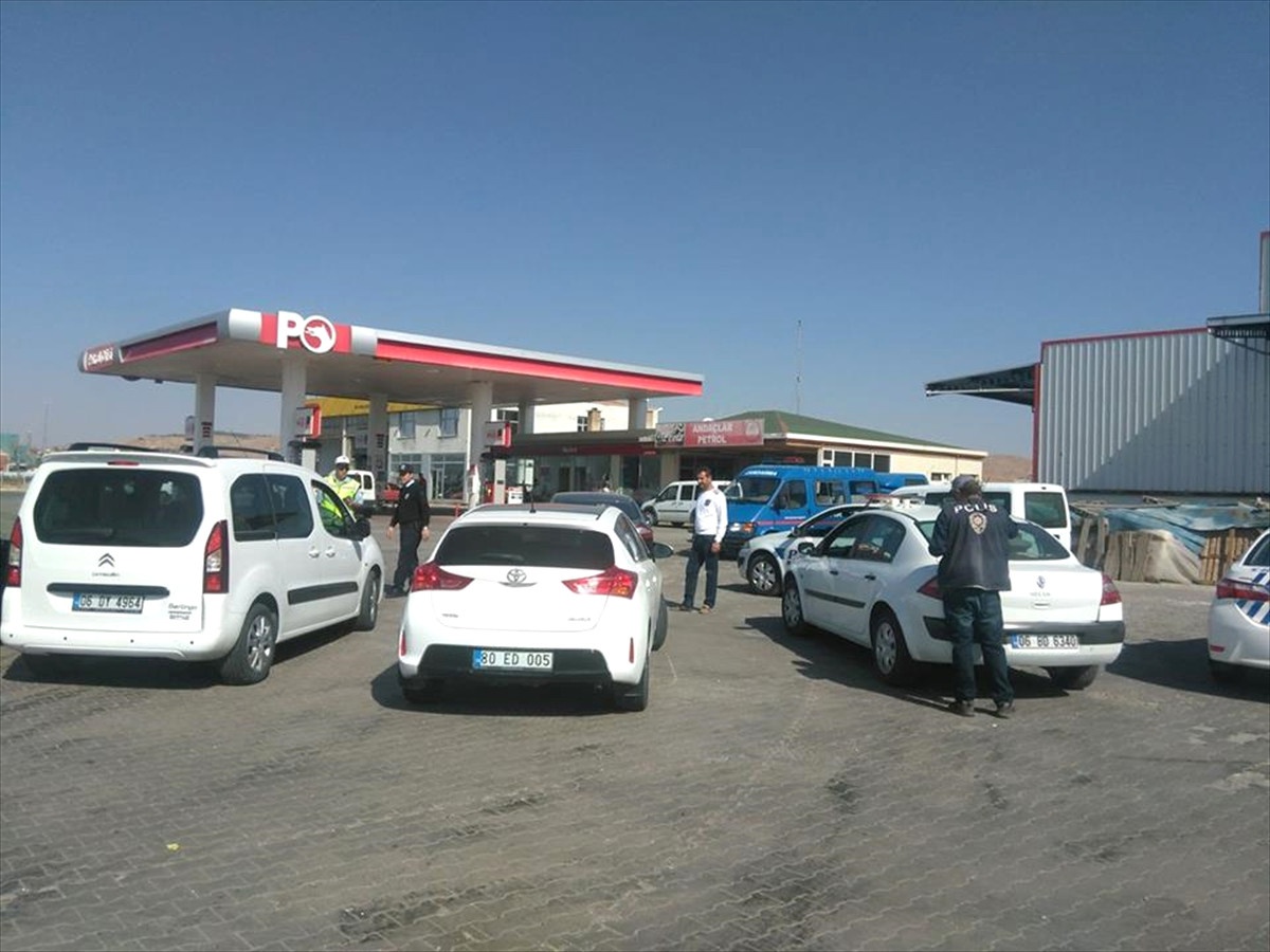 Şereflikoçhisar\'da Asayiş ve Trafik Uygulaması Yapıldı
