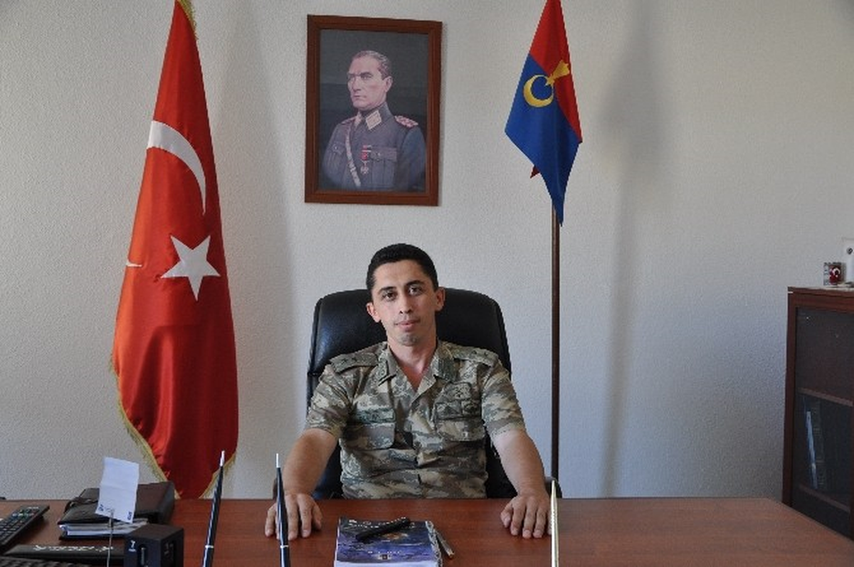 Sincik Jandarma Komutanı Göreve Başladı