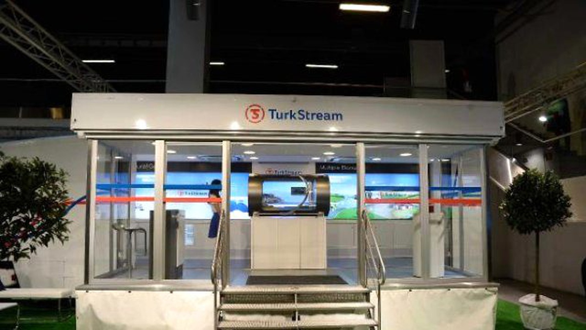 Görüntülü Haber) Türk Akımı Projesi İlk Kez Görücüye Çıktı