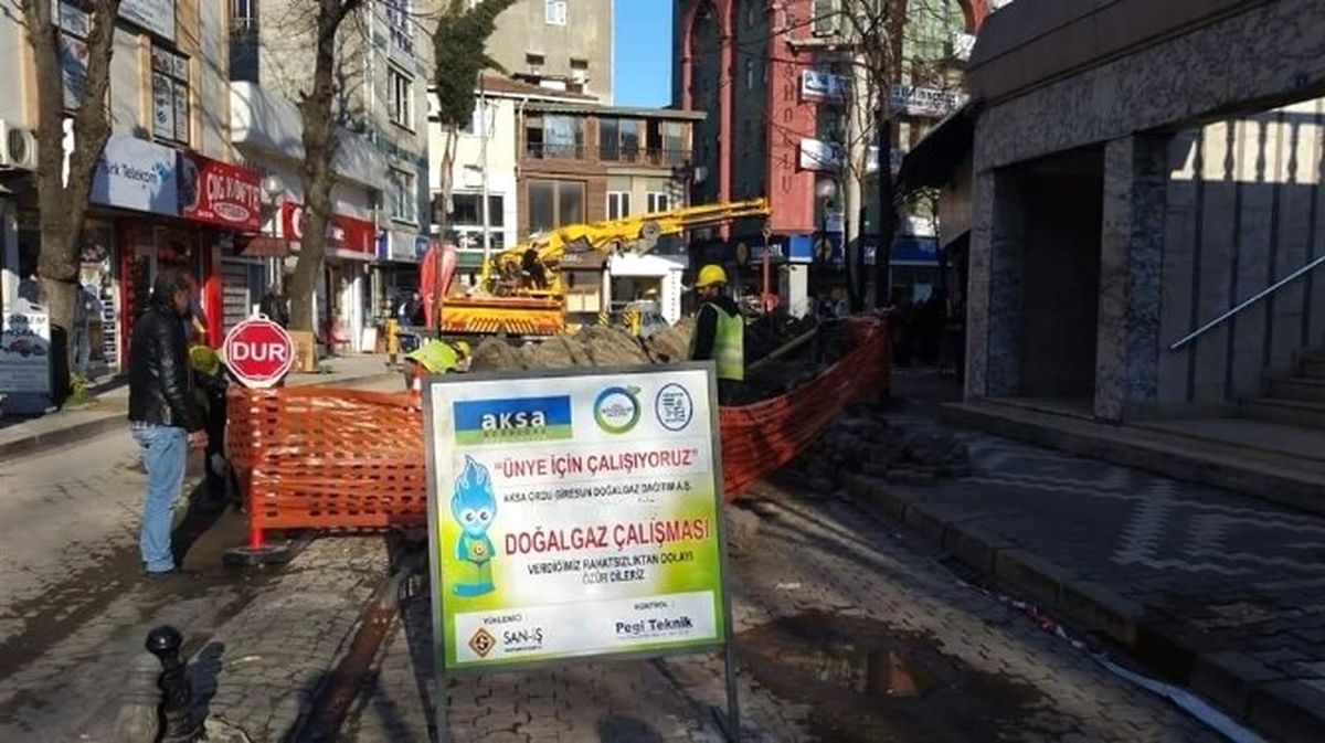 Ünye\'ye Doğalgaz Müjdesi
