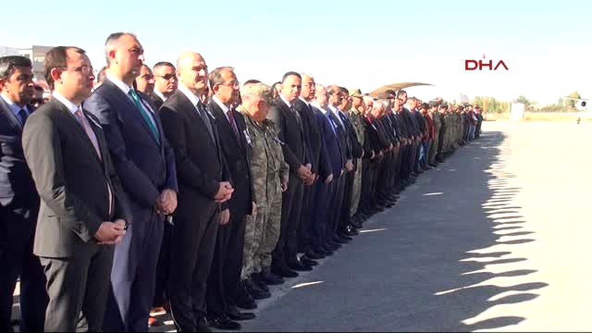 Van Şehitler Memleketine Uğurlandı