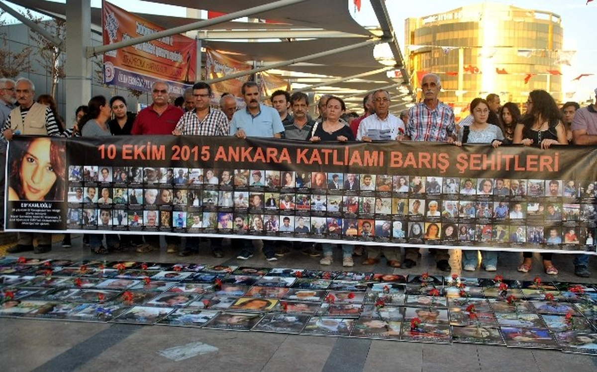 Ankara\'daki Patlamada Hayatını Kaybedenler Aydın\'da Anıldı