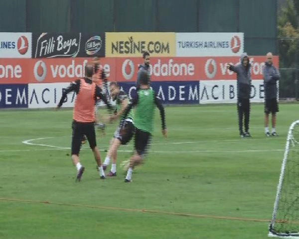 Beşiktaş İdmanında Gerginlik