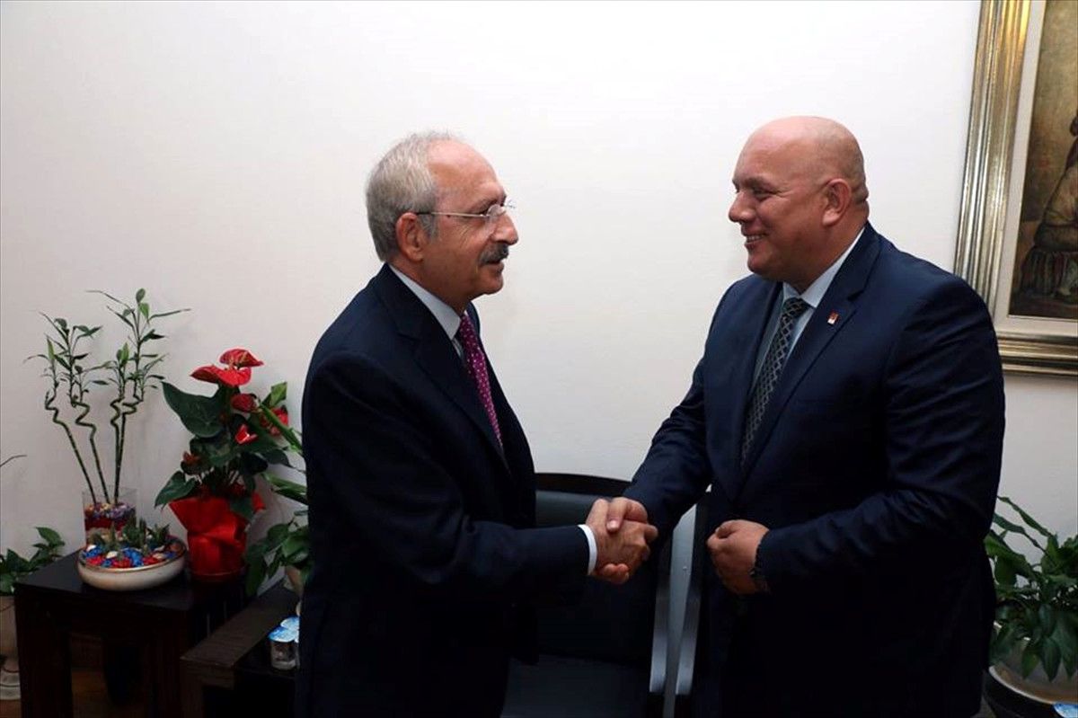 CHP Edirne İl Başkanı Pekcanlı, Kılıçdaroğlu\'nu Ziyaret Etti