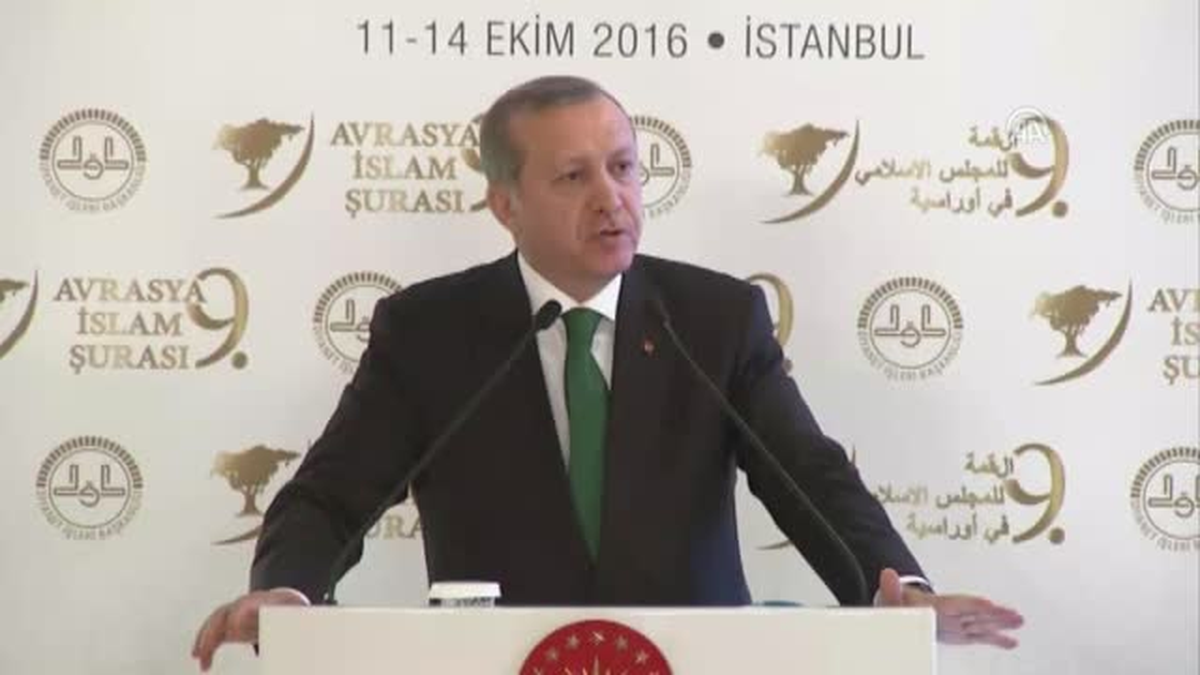 Cumhurbaşkanı Erdoğan: "11 Eylül\'den Sonra Batı\'da Başlayan Müslüman Düşmanlığı Artarak Devam...