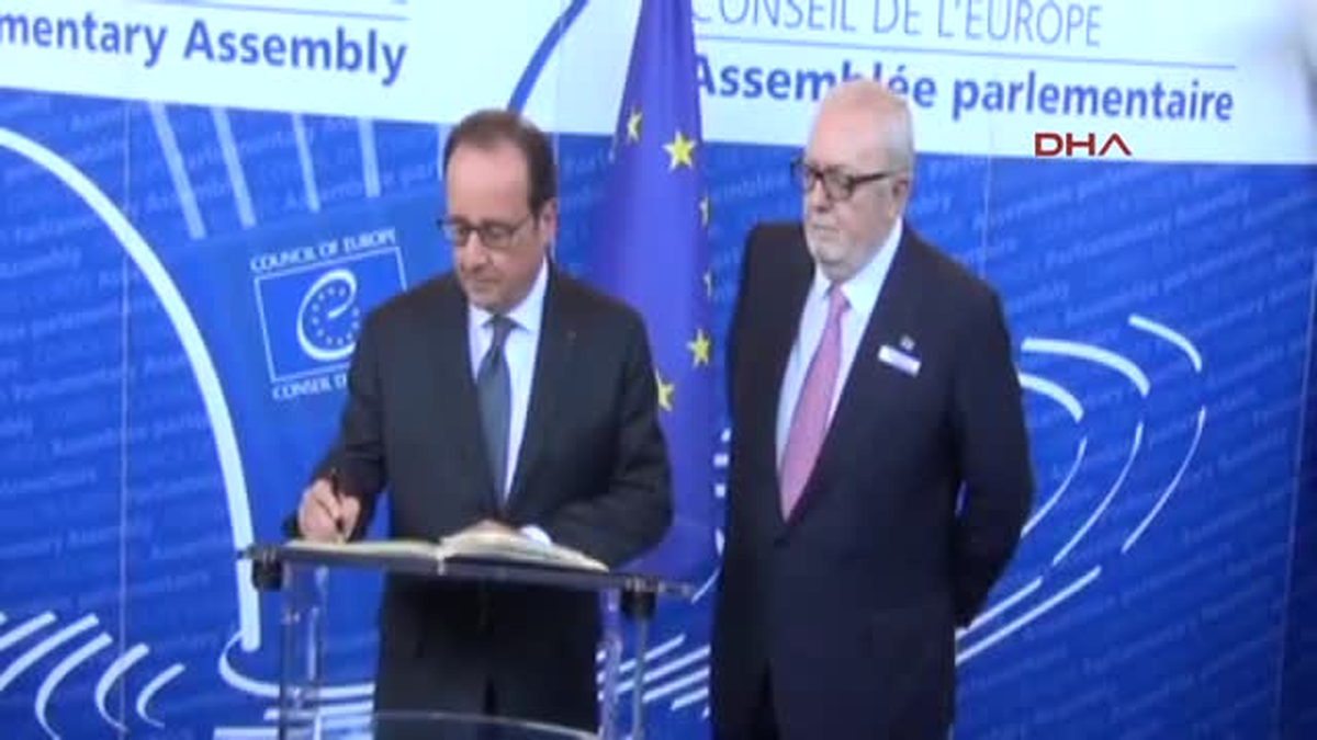 Cumhurbaşkanı François Hollande Türkiye?yle Diyalog Sürmeli