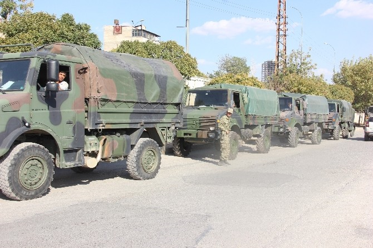 Gaziantep\'e Asker Sevkıyatı