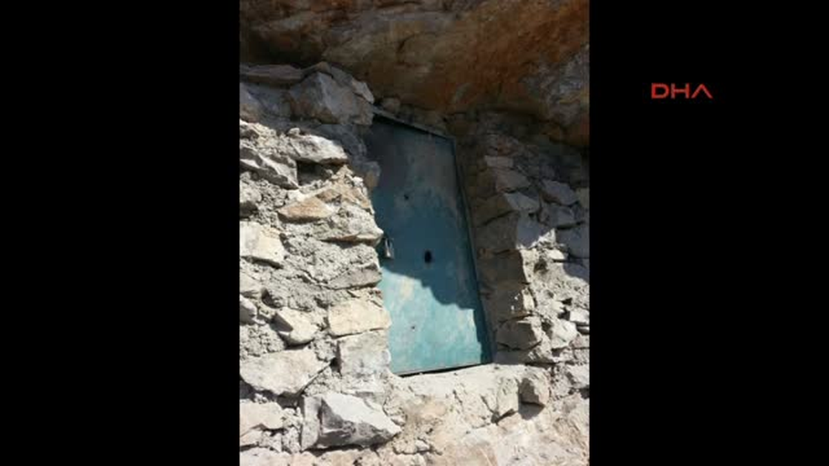 Hakkari Çelik Kapılı ve Havalandırmalı PKK Mağaraları Bulundu