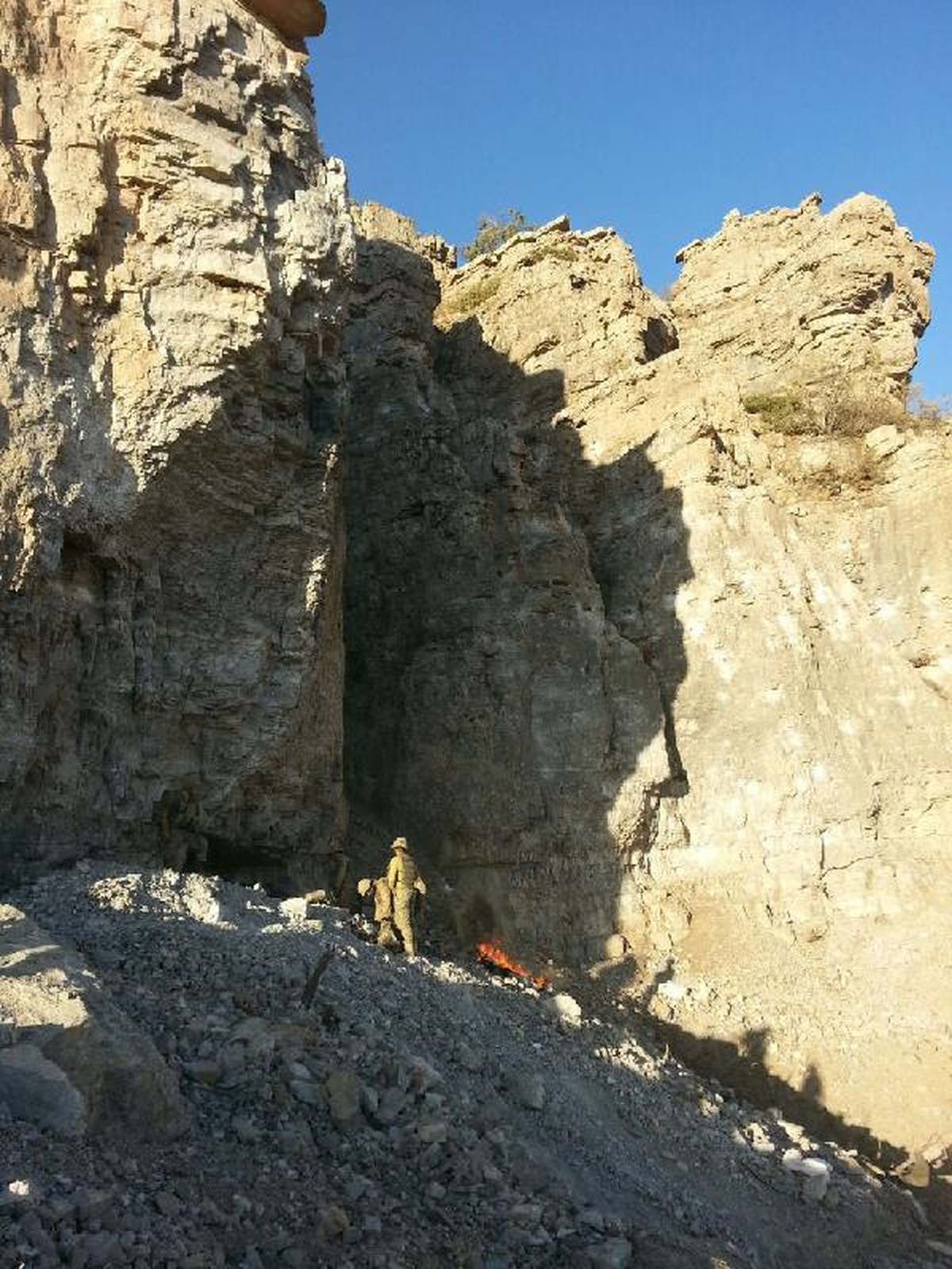 Hakkari\'de PKK\'nın Çelik Kapılı, Fanlı Mağarası