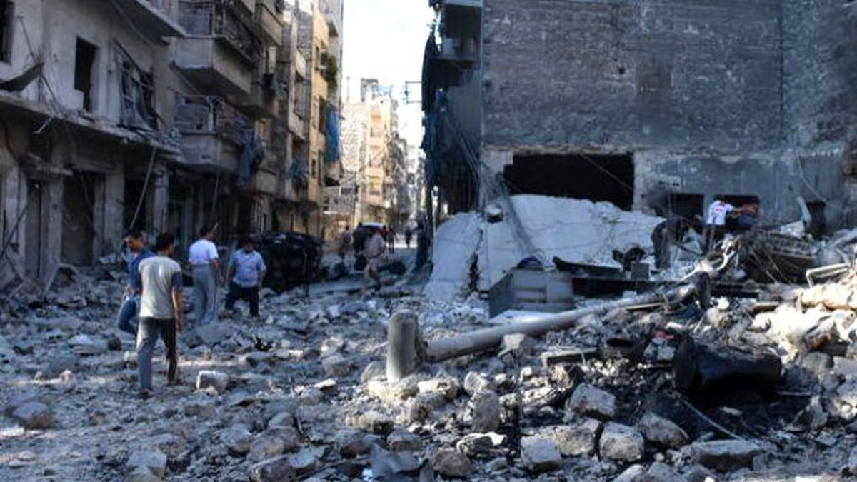 Halep\'te Yerleşim Alanına Saldırı