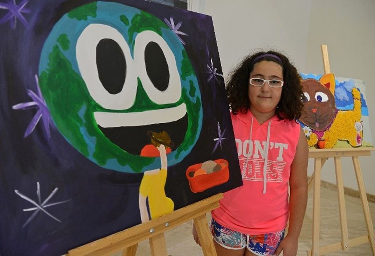 Halid Naci\'nin Torunu, On İki Yaşında Expo 2016\'da Sergi Açtı