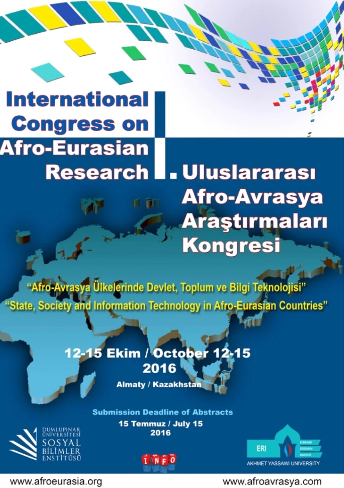 I. Uluslararası Afro - Avrasya Araştırmaları Kongresi