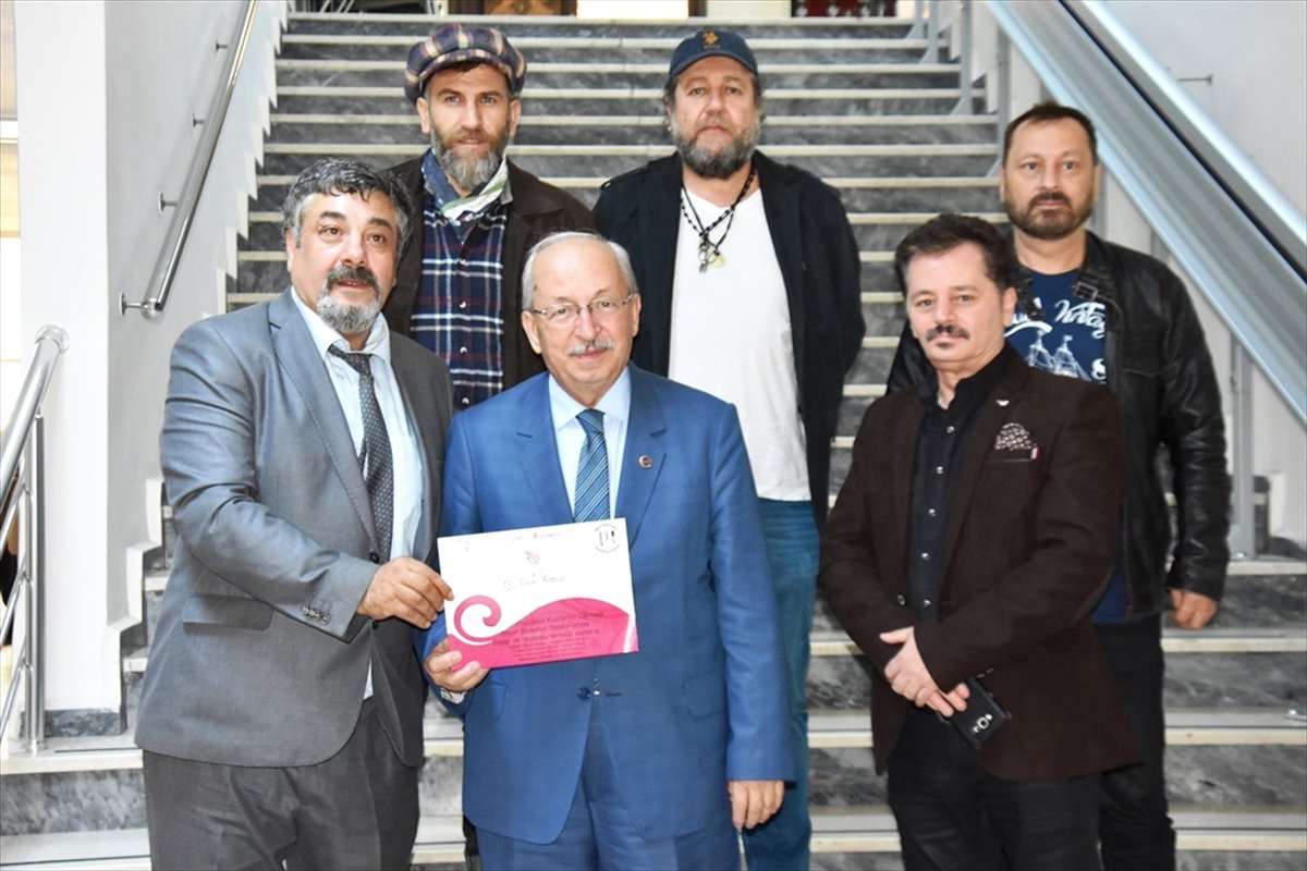 Kuaförlerin Başkan Albayrak\'ı Ziyareti