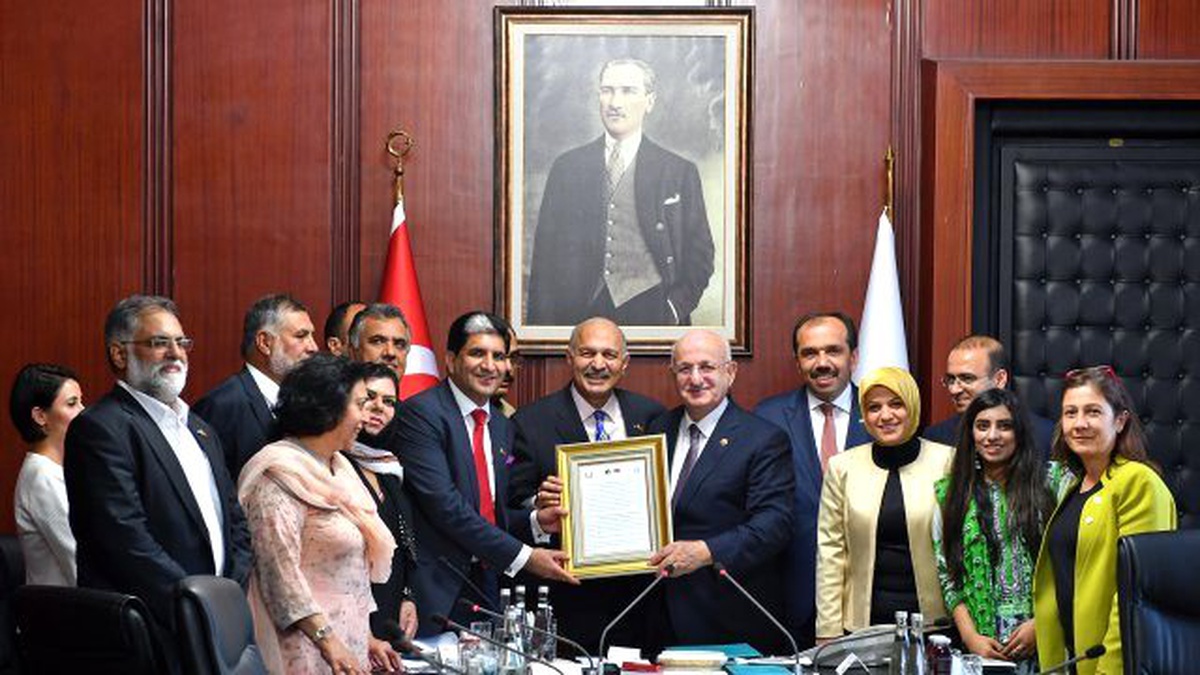 Pakistan Heyetinin TBMM Ziyaretleri