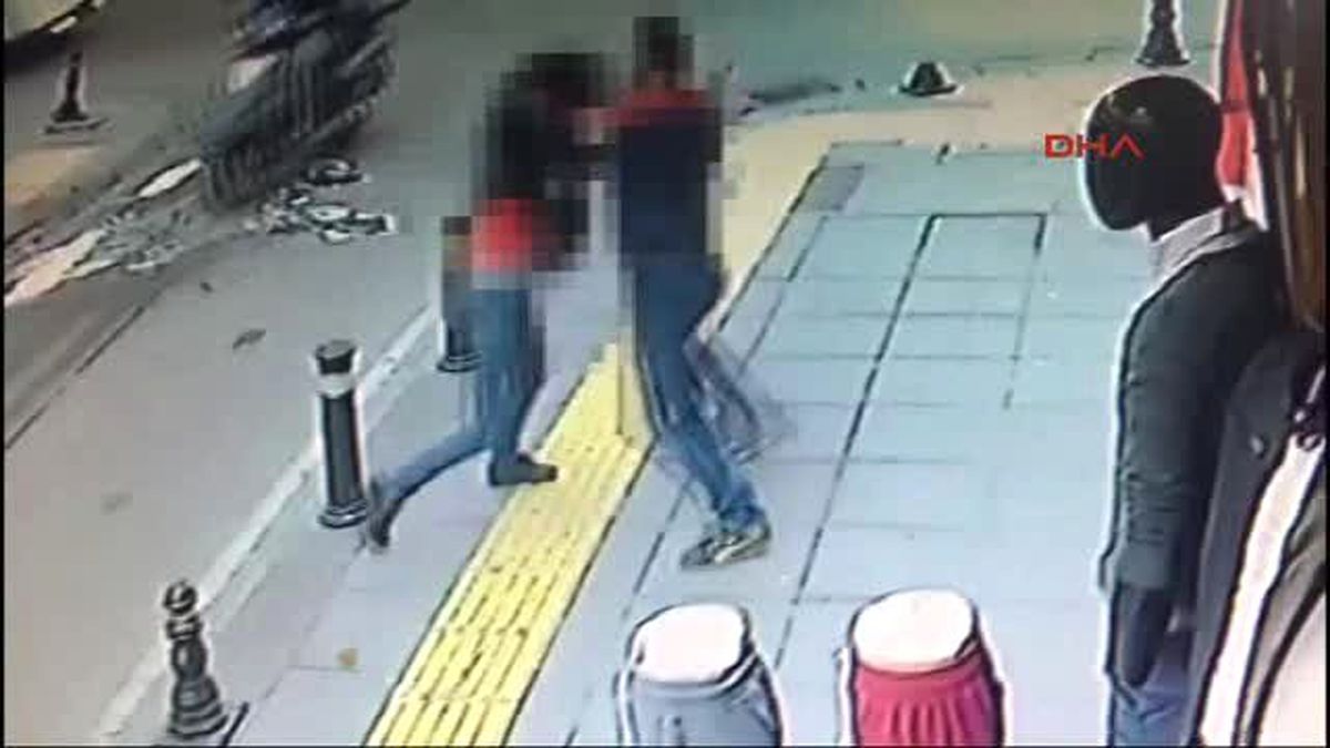 Pendik\'teki Dehşet Anları Kamerada