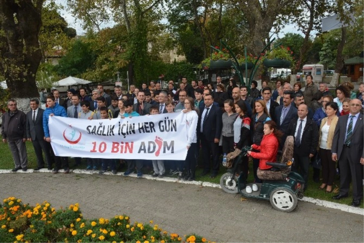 Sağlıklı Yaşam İçin Yürüdüler