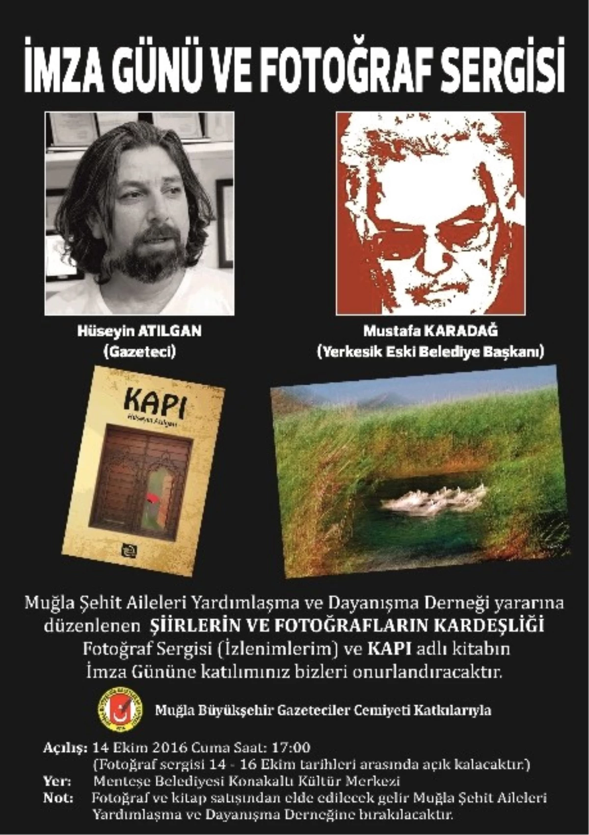 Sergi ve Kitap Geliri Şehit Ailelerine