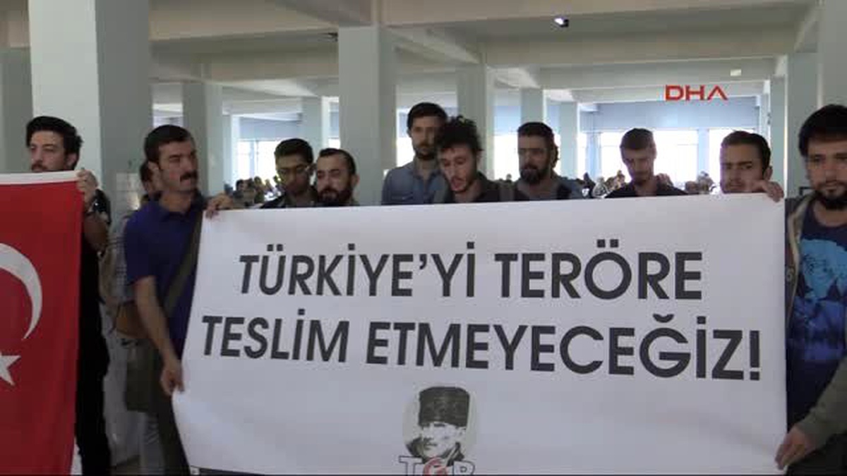 Sivas\'ta Tgb\'den Terör Saldırılarına Tepki
