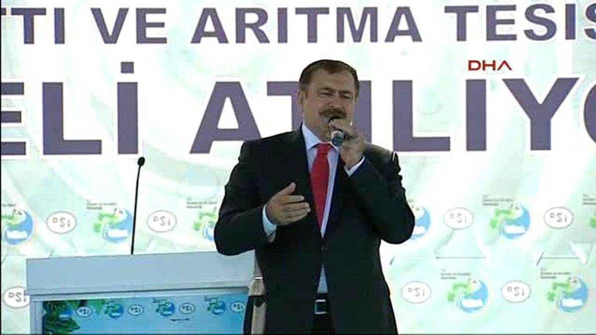 Trabzon Orman ve Su İşleri Bakanı Eroğlu Trabzon\'da Temel Atma Törenine Katıldı-1