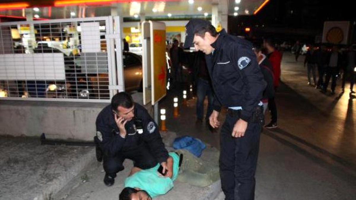 Görüntülü Haber) Zonguldak\'ta Alkollü Adam Polise Zor Anlar Yaşattı