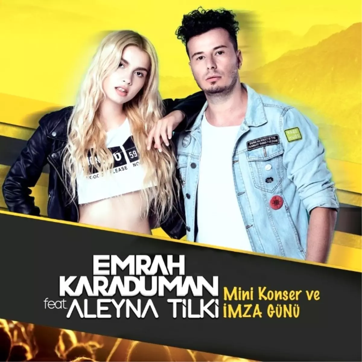 Aleyna Tilki ve Emrah Karaduman Yeşilyurt Avm\'de Hayranlarıyla Buluşacak