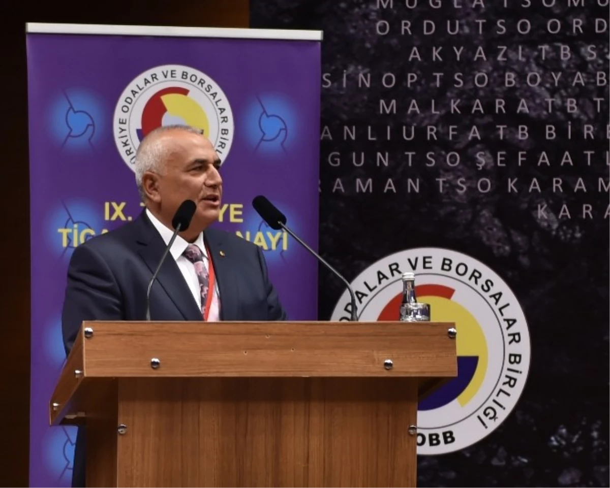 Başkan Şeref Kazcıoğlu, 9. Ticaret ve Sanayi Şurası\'nda Kütahya\'yı Temsil Etti