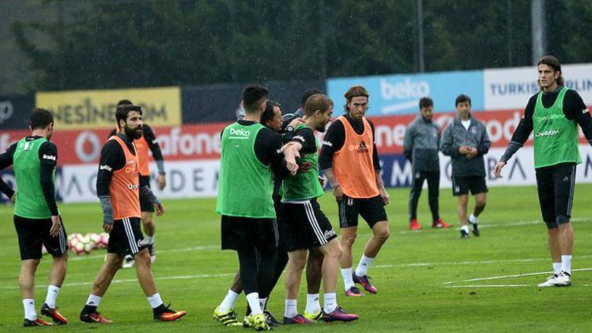 Beşiktaş Antrenmanında Gerginlik