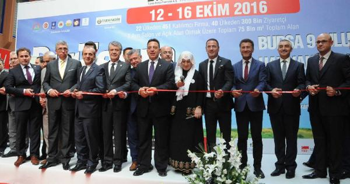 Bursa Tarım Fuarı Açıldı