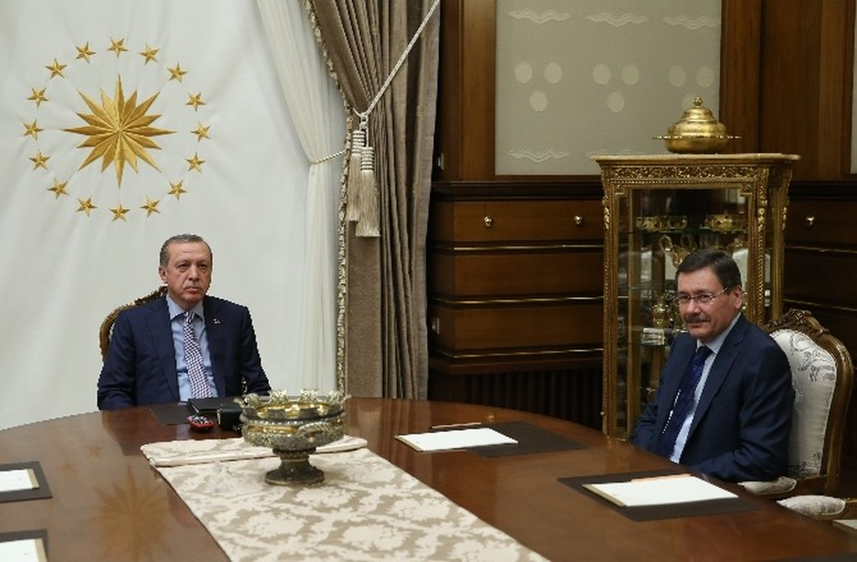 Cumhurbaşkanı Erdoğan, Gökçek\'i Kabul Etti