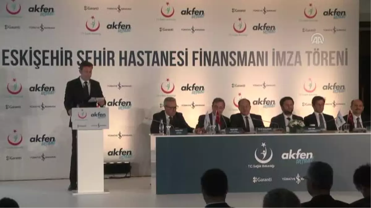 Eskişehir Şehir Hastanesi Finansmanı İmza Töreni