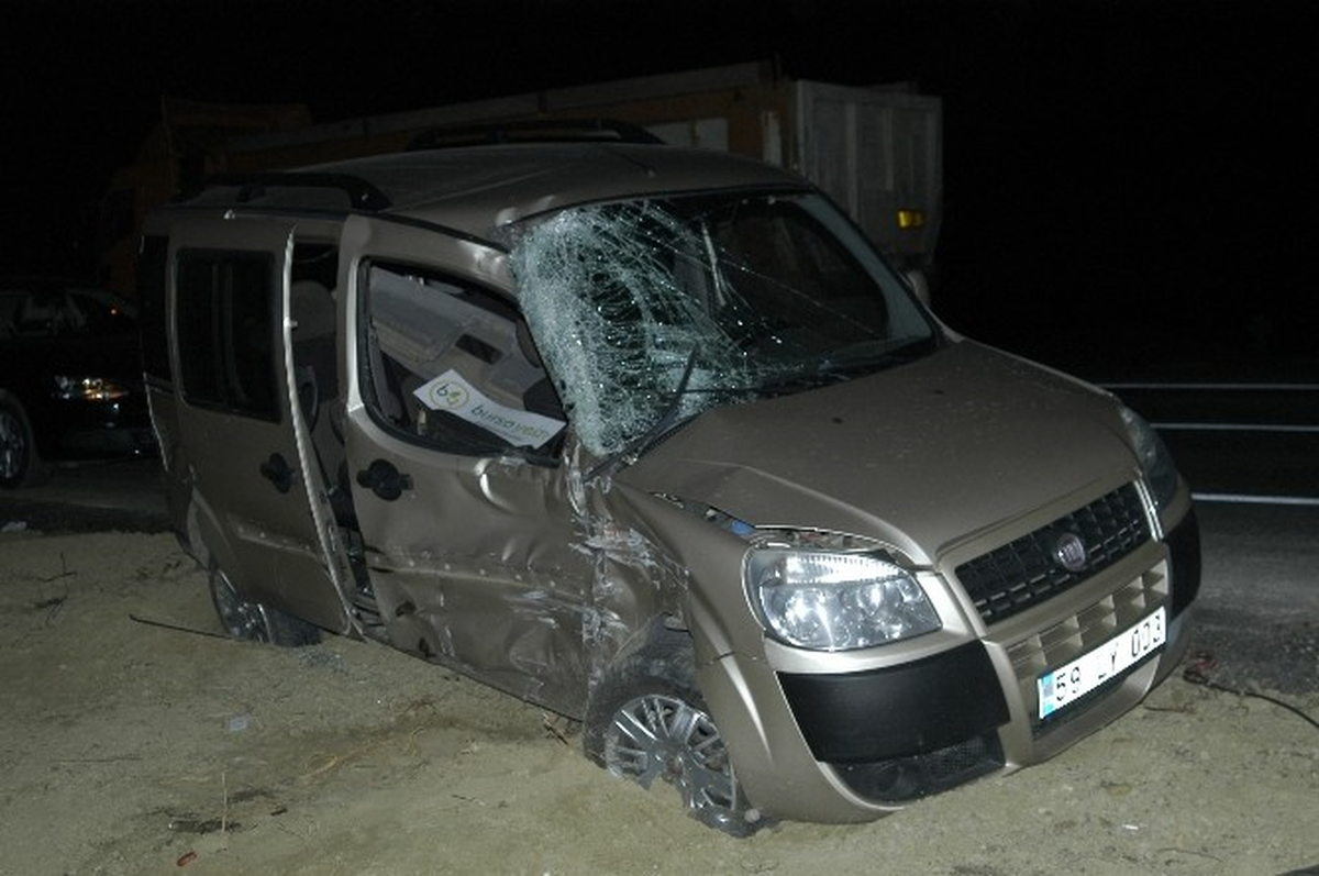 Tekirdağ\'da Trafik Kazası: 2 Yaralı