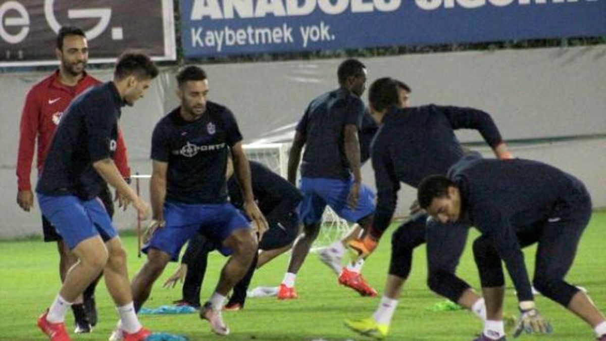 Trabzonspor\'da Çift Antrenman