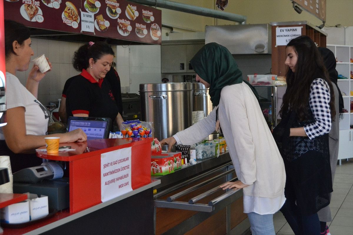 Üniversite Kantininde "Askıda Çay-tost" Uygulaması
