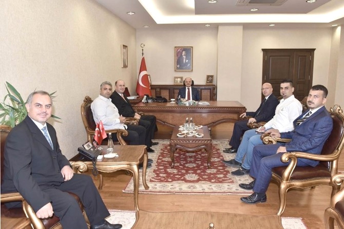 Vali Çakacak, Tgc Başkanı Geçim ve Üyelerini Kabul Etti
