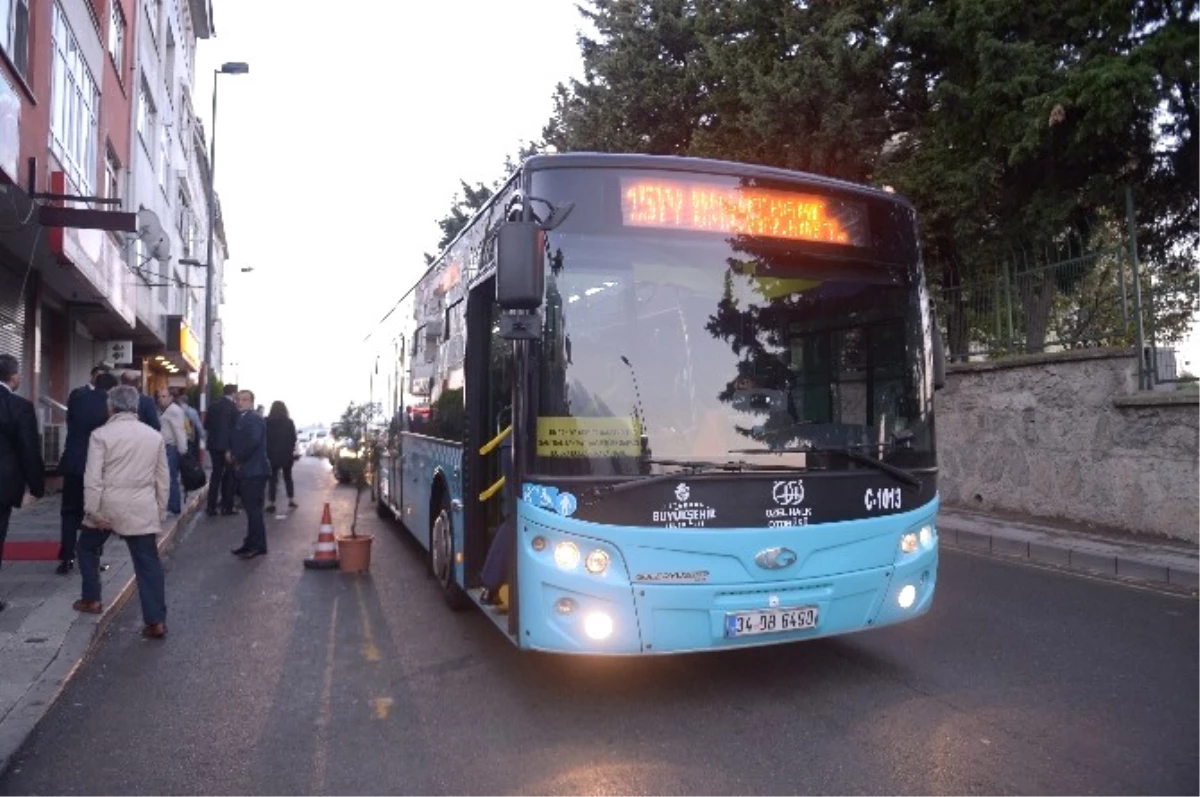 Üsküdar Belediyesi ve İett Ortaklığında Yeni Otobüs Hattı
