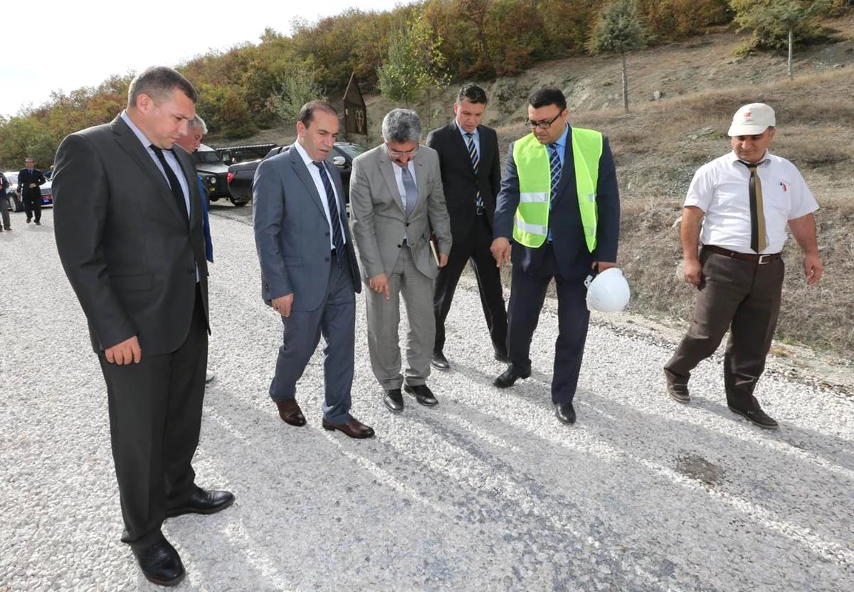 Amasya Valisi Işık, Köylerde İncelemede Bulundu