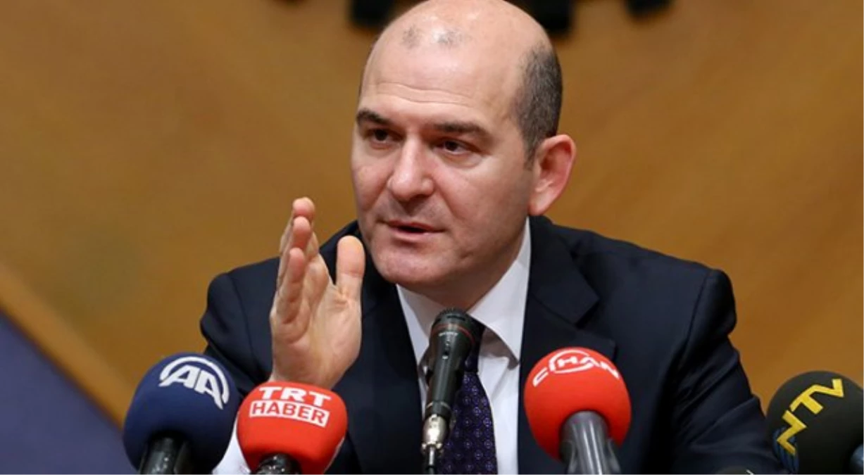 Bakan Soylu\'dan Sert Çıkış