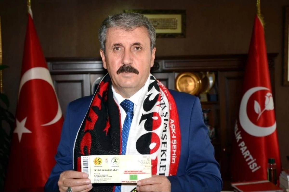 Başkan Destici\'den Eskişehirspor\'a Destek