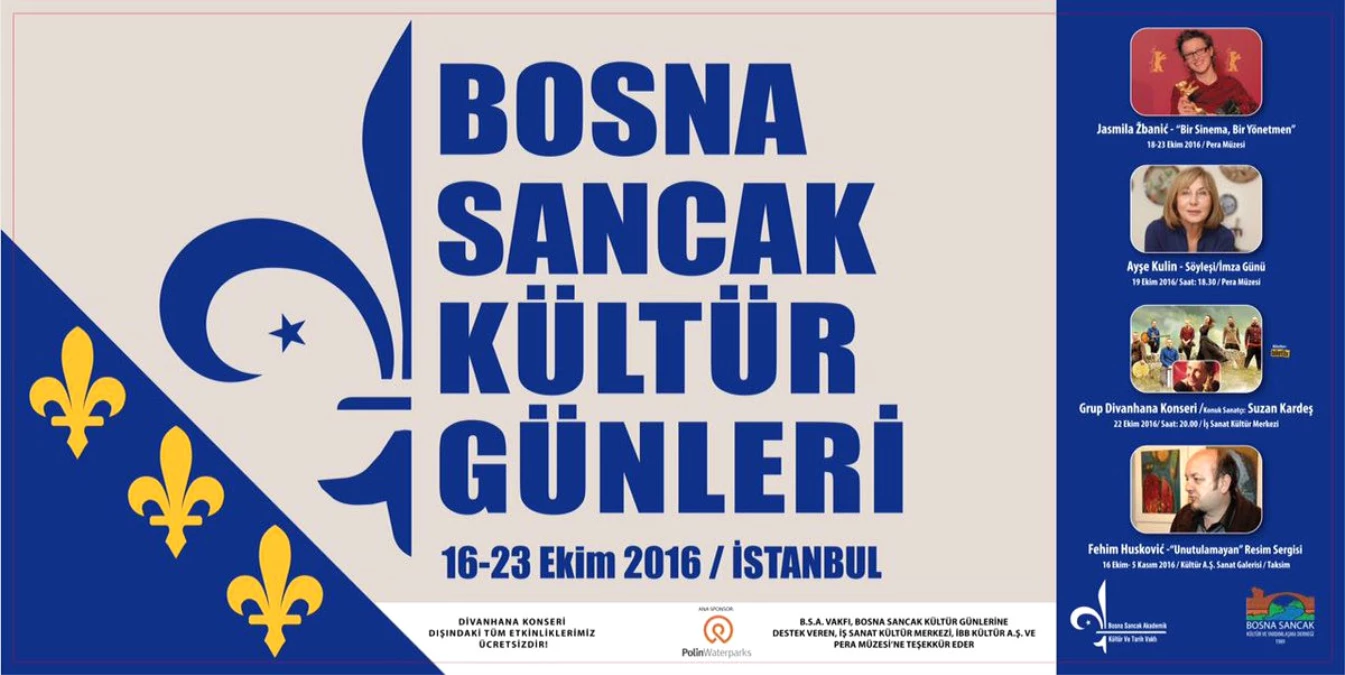 Bosna Sancak Kültür Günleri" 16-23 Ekim Tarihleri Arasında İstanbul\'da