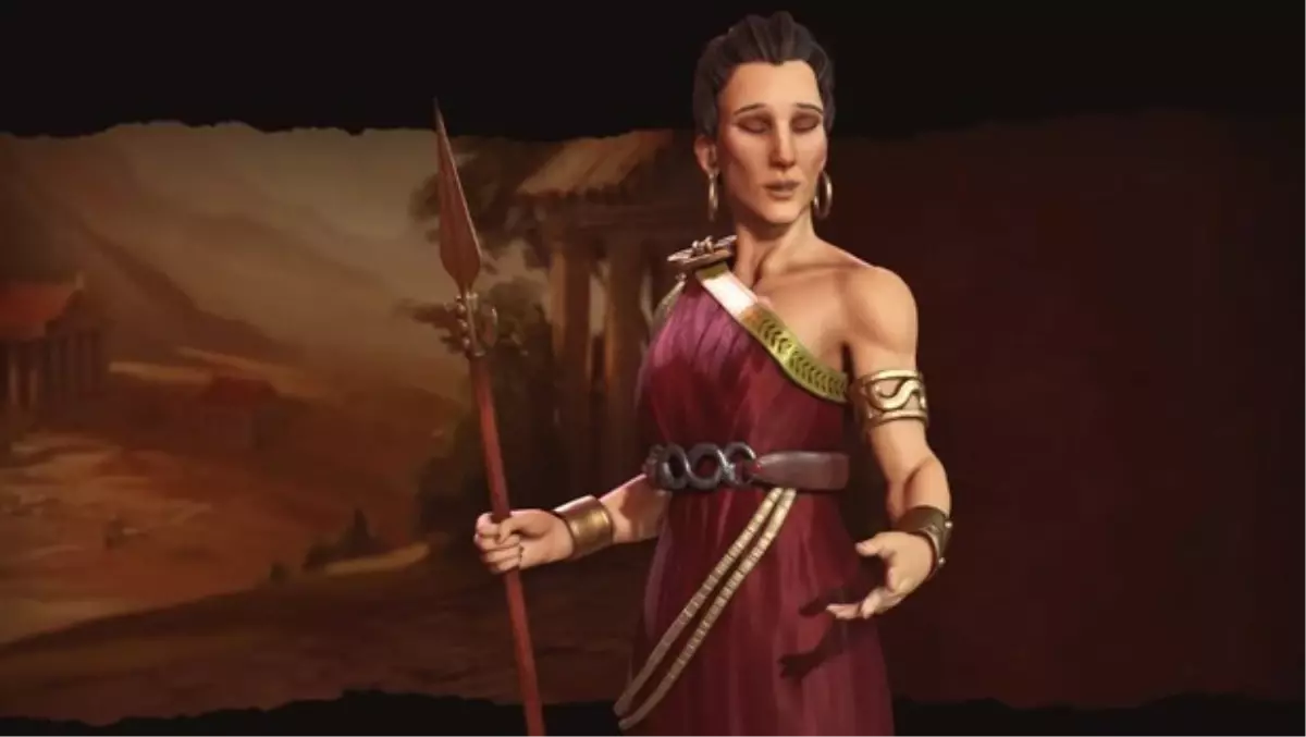 Civilization Vı\'da Yunanistan\'a Gorgo Liderlik Ediyor