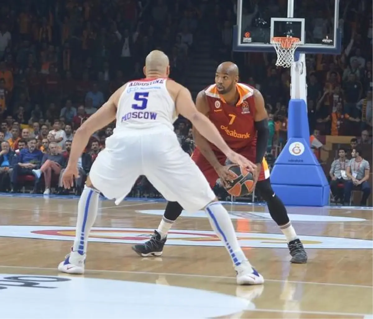 Gergin Maçta Galatasaray Odeabank, Cska Moskova\'ya 109-84 Yenildi